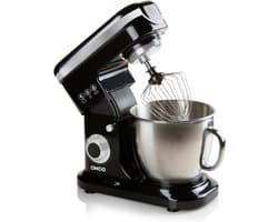Keukenmachine - Mixer Foodprocessor - Koken Bakken - Krachtige Motor - 6 Liter - Zwart