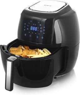 Heteluchtfriteuse - Airfryer Frituurpan - Gezond Frituren - XXL 4.5L Volume - 1500 Watt - Zwart — thumbnail 2