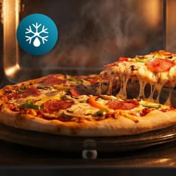 Magnetron met Grill - Compacte Oven - Snel Eten Bereiden - 3DWave Technologie - 20 Liter Inhoud - Zilver — thumbnail 2