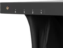 Vonyx DBE100 DJ booth inklapbaar - Mobiele DJ tafel met Lycra doek en draagtas - 1 Meter breed — thumbnail 2