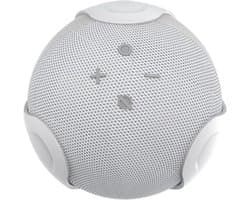 Wandhouder Luidspreker - Desktopstandaard Speaker - Ruimte Besparen - Gereserveerde Oplaadpoort - 11 x 10 x 9 cm - Wit