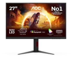 AOC G4 U27G4XM - 4K Mini LED Gaming Monitor - 160hz - USB-hub - HDMI 2.1 - 27 inch