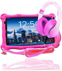 RONN® Kindertablet Deplay - Kinder Tablet Deplay - Kindertablet Deplay Pro - Roze - 23cm x 13cm x 1cm — thumbnail 1