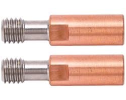 aladdien - Keel Nozzle - 3D Printer - Hittebestendig - 4,1 mm - Ti Legering en Koper - Vervangingsonderdeel - Geschikt voor Ender 3 en CR10