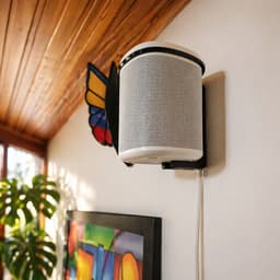Muurbeugel Geschikt voor Sonos One & One SL – Minimalistische Wandhouder – Zwart – muurhouder — thumbnail 4