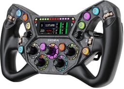 MOZA KS Pro Steering Wheel – 300 mm GT/Formule Sim Racing Stuur met HD Display en Dual Clutch Paddles - PC — thumbnail 1