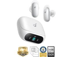 soundcore Liberty 5 Pro by Anker - Anker Thus Al Chip - Kristalheldere Gesprekken - Noise Cancelling Oordopjes - Draadloze Oordopjes - ANC Met 6-5 U/28 U:Speeltijd - Snelladen - Draadloos Opladen