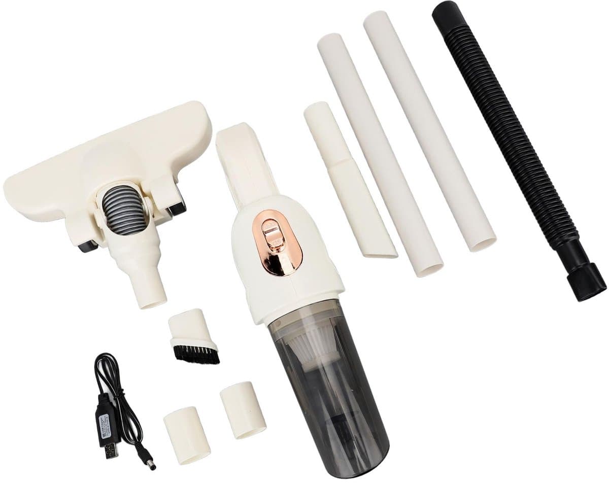 Dailygoods- Steelstofzuiger Draadloos 270° Draaibare Borstel - Handheld/Duwmodus - Multifunctioneel - Meerdere Opzetstukken - Verbeterde Reinigingsefficiëntie - Stofzuiger — afbeelding 1