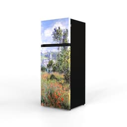 NUNKI MEDIUM-FMONE / Dubbel-Deurs Koelkast, E Klasse, 206l, Claude Monet - Zicht op Vétheuil, Satin (FRONT only) — thumbnail 5