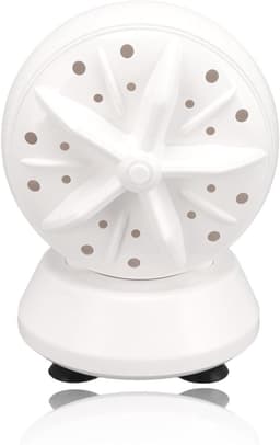 Mini Wasmachine voor Thuisgebruik met Dubbele Turbine, 4 Instelbare Modi en Efficiënte Reiniging voor Emmer, Wasbak en Handwas — thumbnail 1
