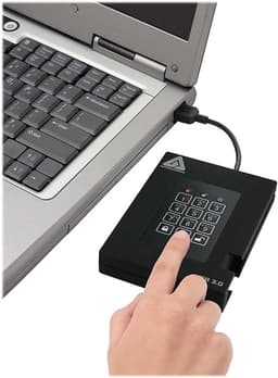 Externe Harde Schijf - Draagbare SSD Versleutelde Schijf - Veilige Gegevensopslag - FIPS 140-2 Level 2 Gevallideerd - 2 TB — thumbnail 4