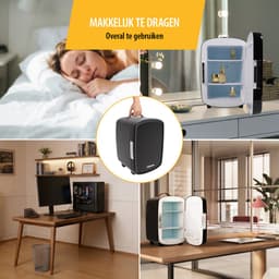 Tristar KB-7610 - Mini Koelkast - 10 L - Make-up Skin Care Koelkast - Gaming Koelkast - Camping Koelkast - 12/230V — thumbnail 2