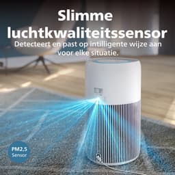 Philips PureProtect 2200 Series - Luchtreiniger - CADR 420m3/u - Ruimtes tot 109m2 - 3 Laags HEPA Filtratie - Air+ App - Ultrastil - Nachtlampje - Wit - AC2220/10 — thumbnail 6