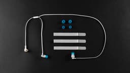 Logitech G G333 Hoofdtelefoons Bedraad In-ear Virtuele realiteit (VR) Blauw, Zilver — thumbnail 2