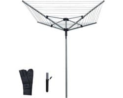 Droogmolen met Voet voor Camping & Thuis - Wasrek Staand - Droogrek Inklapbaar - snel drogen