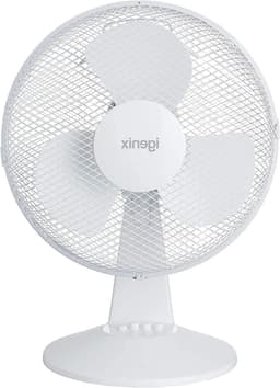 Ventilator - Tafelventilator - Kantoor Koelen - Drie Snelheden - 30 cm - Wit — thumbnail 5