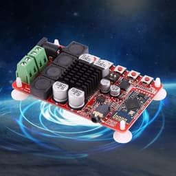 Audio Versterkerkaart - Digitale Eindversterker - Muziek Streamen - Bluetooth V4.0 Connectie - 50W + 50W - Groen — thumbnail 3