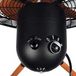 Statiefventilator, 3 ventilatorsnelheden, kantelbare kop. — thumbnail 2