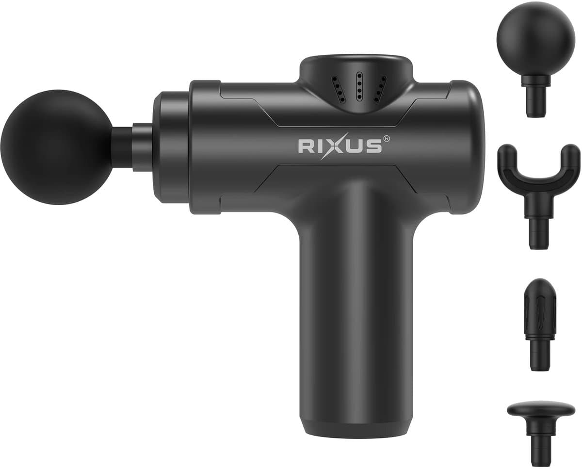 Rixus RXMG02 Massage Gun Black — afbeelding 1