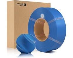 PLA Navulfilament - 3D Printgaren Mat - 3D Modellen Maken - RFID Intelligent Printen - 1.75 mm 1 kg - Marineblauw