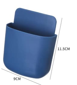 12 Stuks Afstandsbediening Houder - Afstandsbediening Wandhouder - Remote Controll Holder - Ab Houder - Opbergdoos Voor Wandmontage - Zelfklevende - Kleine Zelfklevende Organizer - Geschikt Voor Slaapkamers, Kantoren En Scholen — thumbnail 5