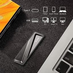 Externe SSD - Draagbare Opslag - Bestanden Opslaan - Ultrasnelle Transmissie - 2 TB - Zilver — thumbnail 4