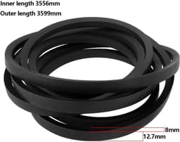 Dailygoods - Vervangingsriem voor Grasmaaier - Deck Drive Riem voor John Deere — thumbnail 2
