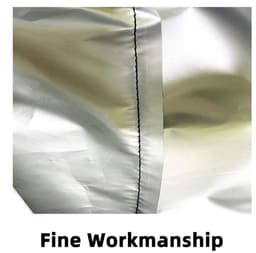 Allecto - Wasmachinehoes - Waterdichte hoes - Zwart - Voorlader wasmachine - Bescherming voor buiten - Afmetingen 63 x 68 x 100 cm — thumbnail 3
