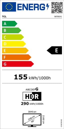 TCL QD Mini-led 98" T8D (2026) — thumbnail 2