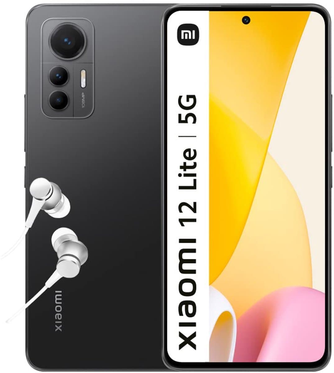 'Xiaomi 12 Lite 5G (8 GB + 128 GB, zwart) — afbeelding 1