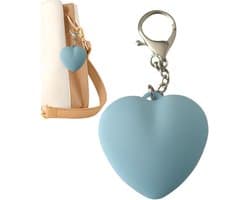 Portemonnee Sleutelhanger Lampje - Hartvormige LED Verlichting - Tas Verlichting - Aanraakgevoelige Bediening - 71 cm - Blauw