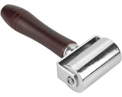 60mm Lijmroller van Carbonstaal met Houten Handvat voor Efficiënte Lijmtoepassing en Hobbymaterialen