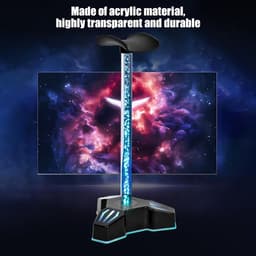 Hoofdtelefoonhouder met Licht - Audio Accessoire Organizer - Bureau Organisatie - Dubbele USB 3.0 Poorten — thumbnail 4