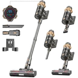 Cleanova Steelstofzuiger - 45000PA - 500W sterke stofzuiger - draadloos - 4 opzetstukken - Display - kruimeldief - zonder zak - Groen verlichting - 2500mAh - inclusief muurbevestiging + hepa filter — thumbnail 1