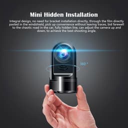Mini Dashcam - Autocamera Rijassistent - Veiliger Rijden - Intelligente ADAS - 1080p HD - Zwart — thumbnail 5