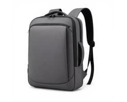 Laptop Rugzak 15.6 inch - Waterdicht - USB - Anti-Diefstal - Werk en Reizen - Grijs