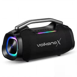 VolkanoX Ignite Bluetooth Speaker - Muziek box - 140W Partybox met RGB Verlichting - Spatwaterdicht - TWS - Zwart — thumbnail 1