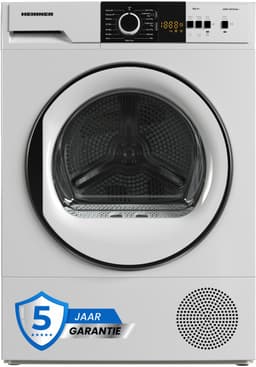 Heinner Warmtepompdroger - Warmtepompdroger - 9 KG - 15 Programma’s - LED Display - Trommelverlichting - Wit — thumbnail 1