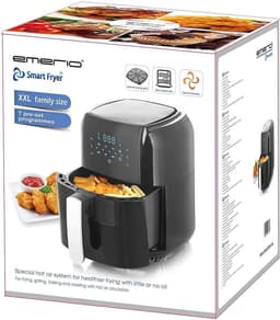 Heteluchtfriteuse - Airfryer Digitale Fritteuse - Gezond Frituren - XXL Inhoud - 5.5 Liter - Zwart — thumbnail 3