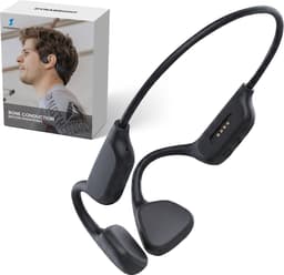 Dynabright Bone Conduction Headphone - Incl. 32GB Opslag – IPX8 Waterdicht – Bluetooth 5.4 – Veilig Fietsen & Hardlopen - Open Ear Sportkoptelefoon - Bellen en Gebeld worden — thumbnail 1