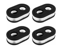 Luchtfilters geschikt voor grasmaaiers, luchtfilters geschikt voor tuingrasmaaiers, geschikt voor grasmaaiermotoren, geschikt voor oudere grasmaaierfilters, macaronkleuren, verpakking van 4 stuks.