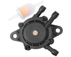 Brandstofpomp geschikt voor grasmaaiermotoren van 17-25 pk, inclusief vacuümpomp, brandstoffilter en accessoires geschikt voor Stratton.