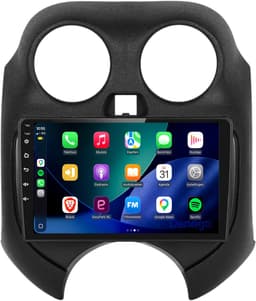 CarPlay autoradio geschikt voor Nissan Micra | 2011 t/m 2016 | Android 13 | Draadloos Apple CarPlay & Android Auto | 2GB + 32GB | Denago DNG-A403 | 2025 model | 2011 2012 2013 2014 2015 2016 | Bluetooth & Wifi — thumbnail 1