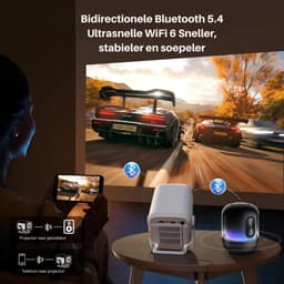 MRKK® Mini Beamer – Projector – Thuisbioscoop Beamer — thumbnail 5