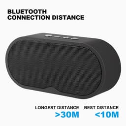 Draagbare Bluetooth-luidspreker, ondersteunt Bluetooth 5.0, inclusief TF-kaart, AUX-audiokabel en USB-flashdrive. — thumbnail 3