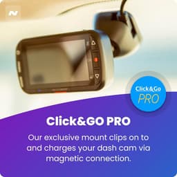 Dashcam Auto - Autocamera Rijcamera - Veilig Rijden - Draadloze Click & Go Houder - 1080p HD - Zwart — thumbnail 4