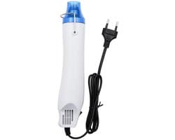 Dailygoody - Mini Heat Gun - Draagbare Heat Gun - Handzaam en Lichtgewicht - Roestvrijstalen Mondstuk - Ideaal voor Doe-Het-Zelf - Perfect voor Ambach