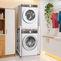 Jently wasmachine verhoger - opbergrek wasmachine - verstelbaar in hoogte - 350 kg - voor wasmachine/droger — thumbnail 2