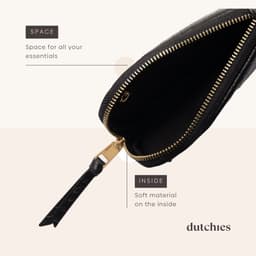 Dutchies TELEFOONTASJE ROSE | NOIR | Geschikt voor alle merken | Exclusief strap — thumbnail 4
