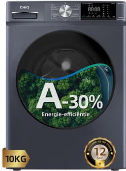 CHiQ CFL100-14586IM3XA - Wasmachine - 10 KG - Space Pro - A-30% - 16 programma's - AI Smart - Stoomwassen & Quick Wash - 12 jaar garantie op motor — thumbnail 1